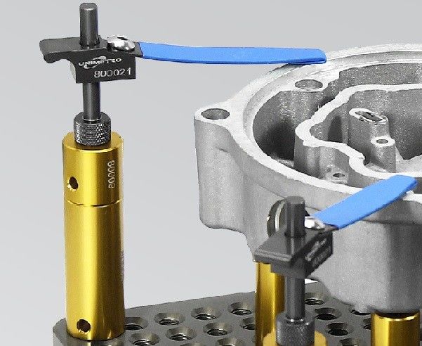 Precision Aluminum Fixture Components Kit for CMM (108 Pieces) – Includes Baseboard, Springs, Rods