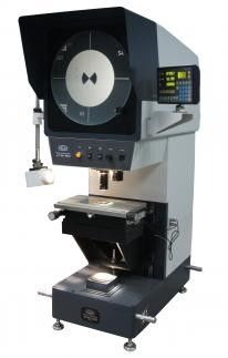 Vertical Optical Digital Profile Projector Featuring a 100X Lens and a 600 mm Screen