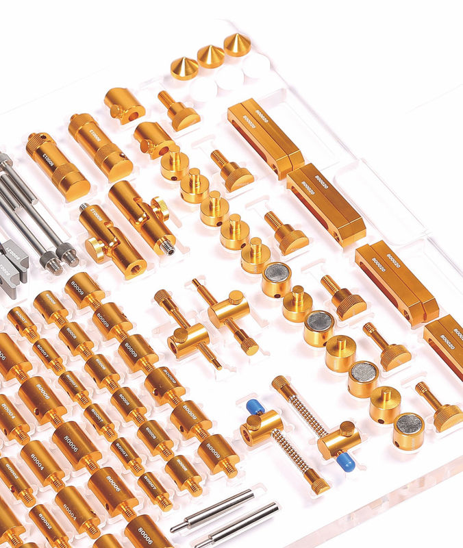 Elektronik Endüstrisi için Altın Renkli CMM Fikstür Setleri
