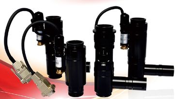 C Tipi Endüstriyel Optik Telesantrik Zum Lens 12.5X Geniş Büyütme Aralığı